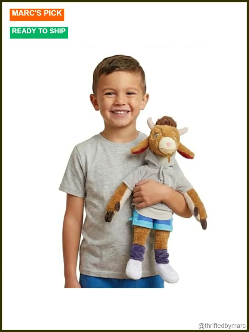 Space Jam GOAT 22 Inch Plush Pillow Buddy, Officially Licensed, Soft